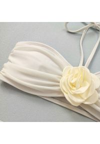 Intica - Strój kąpielowy z kwiatowym wzorem na plażę i basen Naciye. Kolor: czerwony. Materiał: materiał. Wzór: kwiaty #10