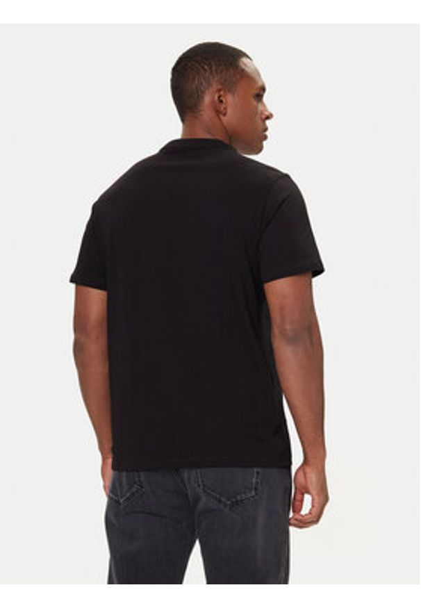 Guess T-Shirt M5BI09 K8FQ4 Czarny Regular Fit. Kolor: czarny. Materiał: bawełna