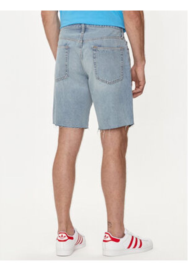 GAP - Gap Szorty jeansowe 602501-00 Niebieski Straight Fit. Kolor: niebieski. Materiał: bawełna