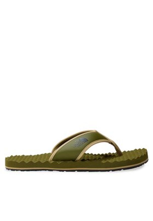 The North Face Japonki M Base Camp Flip-Flop Ii NF0A47AA3I01 Khaki. Kolor: brązowy. Materiał: skóra