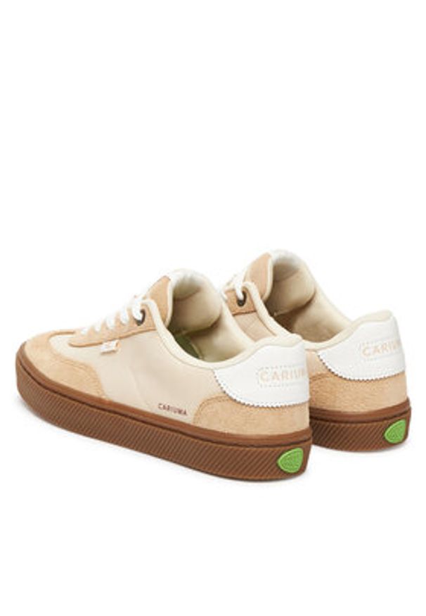 CARIUMA Sneakersy Toca 613120N37W080 Beżowy. Kolor: beżowy. Materiał: zamsz, skóra