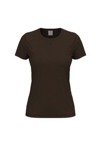 Stedman - Damska Klasyczna Koszulka O Dopasowanym Kroju. Kolor: brązowy. Sport: turystyka piesza #1