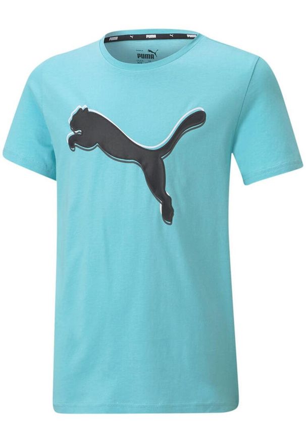 Dziecięce T -Kirta Puma Alpha Tee B 116 - Bawełna i komfort. Kolor: wielokolorowy. Materiał: bawełna