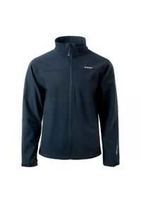 Hi-tec - Kurtka męska Softshell Hi-Tec Lingen - czarna, Rozmiar XXL. Kolor: czarny. Materiał: softshell #1