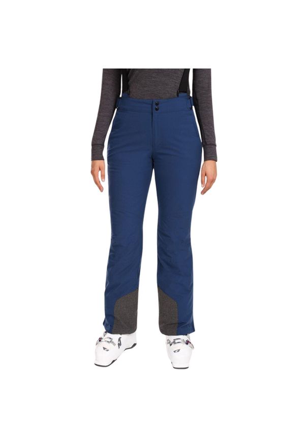 Spodnie narciarskie dla kobiet Kilpi Elare. Kolor: niebieski. Sezon: zima. Sport: narciarstwo