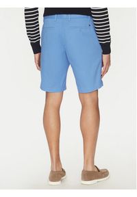 TOMMY HILFIGER - Tommy Hilfiger Szorty materiałowe Harlem MW0MW23568 Błękitny Regular Fit. Kolor: niebieski. Materiał: bawełna #5