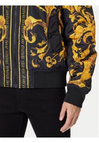 Versace Jeans Couture Kurtka bomber 79GASD07 CQ20D Czarny Regular Fit. Kolor: czarny. Materiał: syntetyk