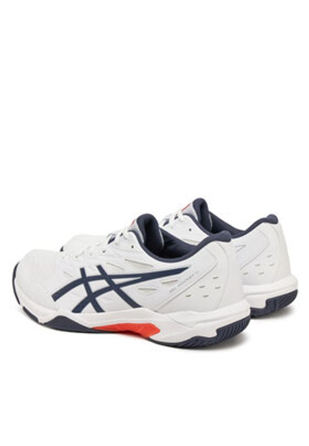 Asics Buty halowe Gel-Rocket 11 1071A091 Biały. Kolor: biały. Materiał: materiał