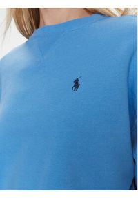 Polo Ralph Lauren Bluza Bubble Cn Pp 211936820001 Niebieski Regular Fit. Typ kołnierza: polo. Kolor: niebieski. Materiał: bawełna #3