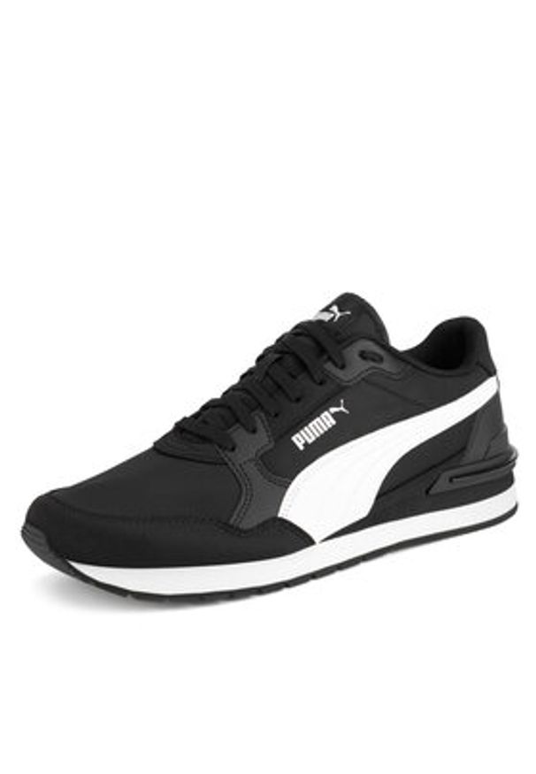 Puma Sneakersy ST RUNNER V4 NL 39906916 Czarny. Kolor: czarny. Materiał: skóra, materiał