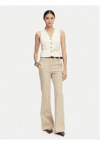 only - ONLY Top Silla 15374051 Kremowy Regular Fit. Kolor: kremowy. Materiał: bawełna #2