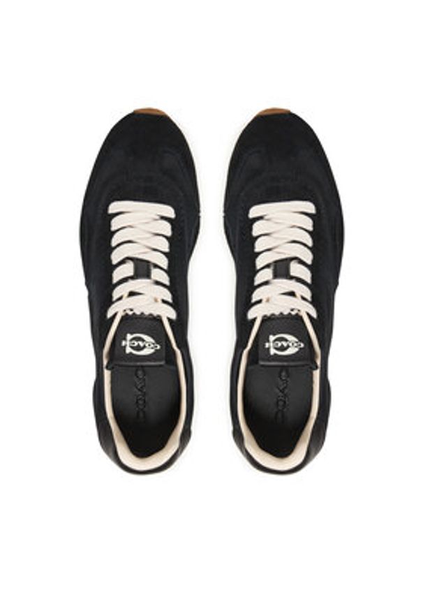 Coach Sneakersy CCI48 Czarny. Kolor: czarny. Materiał: skóra, zamsz