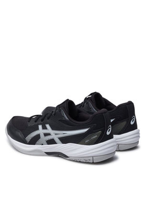Asics Buty halowe Gel-Task 4 1071A103 Czarny. Kolor: czarny. Materiał: materiał