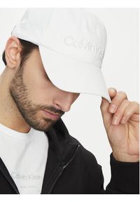 Calvin Klein Czapka z daszkiem K50K505737 Biały. Kolor: biały. Materiał: bawełna