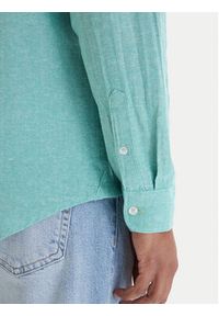 Tommy Jeans Koszula DM0DM22761 Turkusowy Regular Fit. Kolor: turkusowy. Materiał: bawełna #5