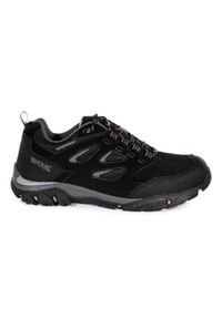 Buty trekkingowe męskie Holcombe IEP Low Regatta. Kolor: wielokolorowy, czarny, niebieski, szary. Materiał: poliester