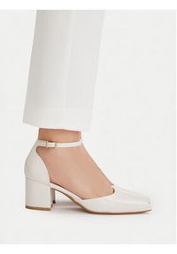 Jenny - JENNY Czółenka CEO-ANGEL WS210702-10 Biały. Kolor: biały. Materiał: materiał #6