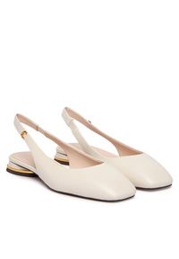 Coccinelle Baleriny C-Everyday E4 U1L 21 03 01 Écru. Kolor: kremowy. Materiał: skóra #4