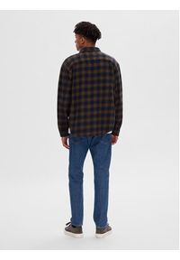 Selected Homme Koszula 16090168 Brązowy Loose Fit. Kolor: brązowy. Materiał: bawełna #7