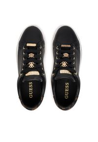 Guess Sneakersy FLPSTA ELE12 Czarny. Kolor: czarny. Materiał: skóra