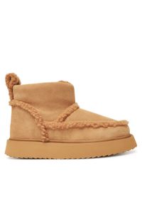 Inuikii Śniegowce Shearling Micro 1001.026.0011 Beżowy. Kolor: beżowy. Materiał: skóra, zamsz #1