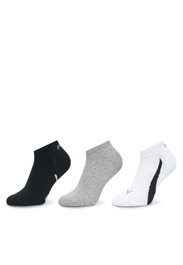 Puma Zestaw 3 par niskich skarpet unisex 938625 Kolorowy. Materiał: bawełna, materiał. Wzór: kolorowy