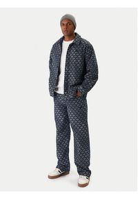 Adidas - adidas Koszula jeansowa Monogram KD0397 Niebieski Loose Fit. Kolor: niebieski. Materiał: bawełna #3