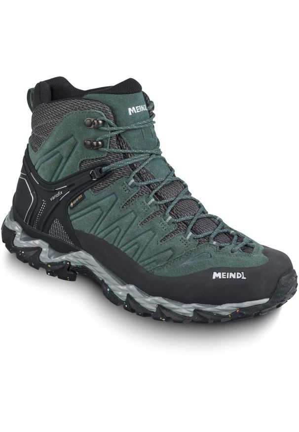 MEINDL - Buty turystyczne męskie Meindl Lite Hike Gore-Tex. Kolor: zielony. Technologia: Gore-Tex. Sport: turystyka piesza