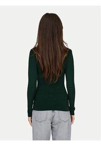 only - ONLY Golf Karol 15165075 Zielony Slim Fit. Typ kołnierza: golf. Kolor: zielony. Materiał: wiskoza #5