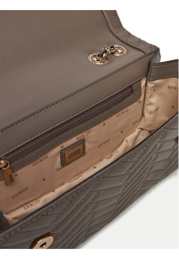 Guess Torebka HWQG95 08210 Brązowy. Kolor: brązowy. Materiał: skórzane