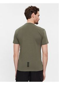 EA7 Emporio Armani T-Shirt 8NPT51 PJM9Z 1846 Zielony Regular Fit. Kolor: zielony. Materiał: bawełna #4