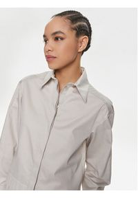 Max Mara Leisure Koszula Dandy 2416111028 Szary Regular Fit. Kolor: szary. Materiał: bawełna #5