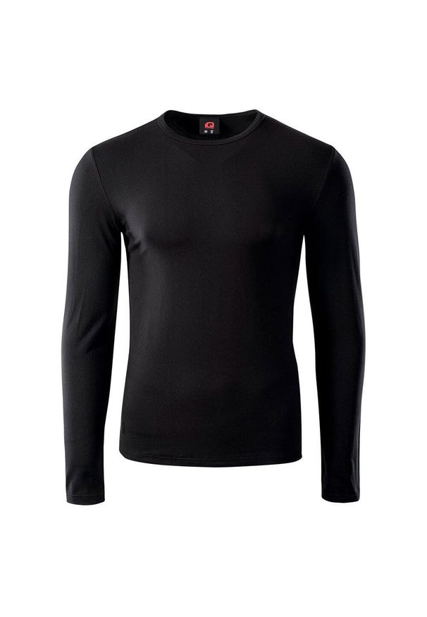 IQ - T-Shirt Z Długim Rękawem Damski Trening Milky. Kolor: czarny. Długość rękawa: długi rękaw. Długość: długie. Sport: fitness