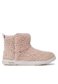 skechers - Skechers Śniegowce Fluff Love 175192/NAT Beżowy. Kolor: beżowy. Materiał: materiał