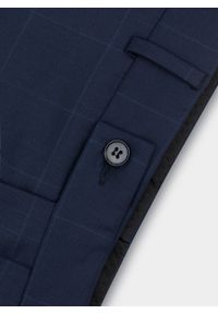 Pako Lorente - PAKO LORENTE – Granatowe spodnie garniturowe P22SF-6G-015-G-S. Kolor: niebieski. Materiał: poliester, elastan, wiskoza #7