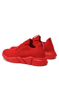 BIG STAR SHOES - Big Star Shoes Sneakersy JJ274277 Czerwony. Kolor: czerwony. Materiał: materiał #2