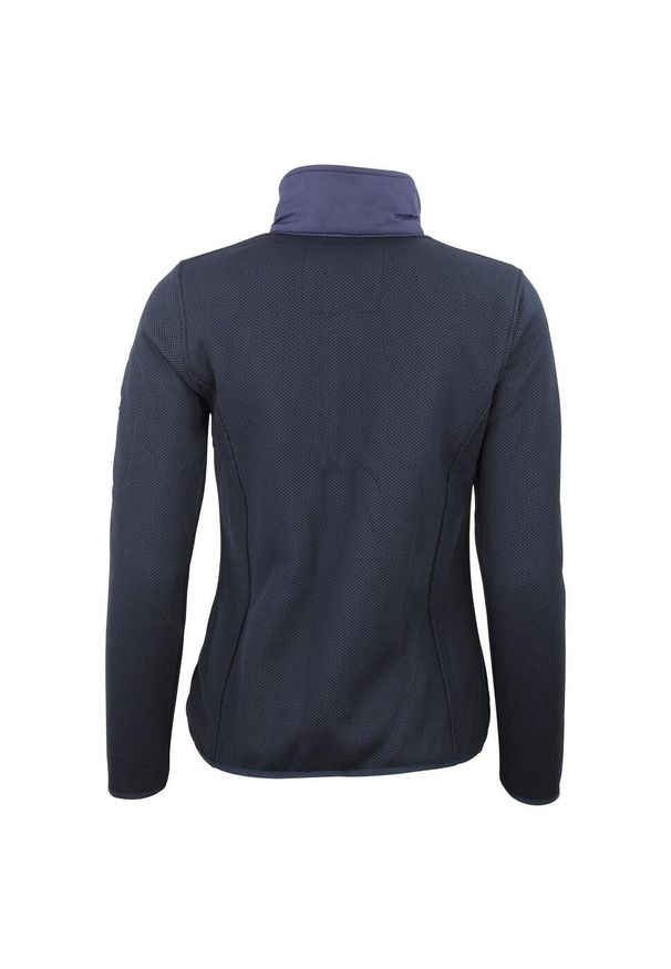 PEAK MOUNTAIN - Polar damski zapinany na zamek Peak Mountain 490G. Kolor: niebieski. Materiał: polar