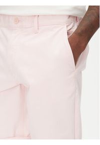 Tommy Jeans Szorty materiałowe Scanton DM0DM21950 Różowy Slim Fit. Kolor: różowy. Materiał: bawełna