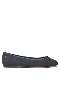 Lauren Ralph Lauren - LAUREN RALPH LAUREN Baleriny Jayna 802962175001 Granatowy. Kolor: niebieski. Materiał: materiał #1