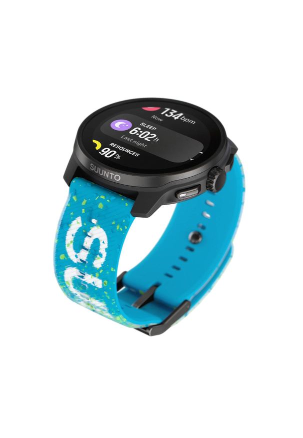 SUUNTO - Suunto Race S Power Blue. Rodzaj zegarka: cyfrowe. Materiał: koronka. Styl: sportowy, elegancki, casual