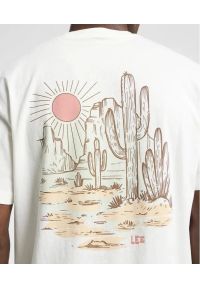 Lee - MESKA KOSZULKA LEE RELAXED GRAPHIC TEE ECRU 112364580 #3