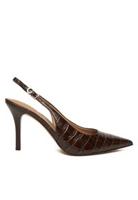Guess Szpilki FLFPLS LEP05 Brązowy. Kolor: brązowy. Materiał: skóra. Obcas: na szpilce
