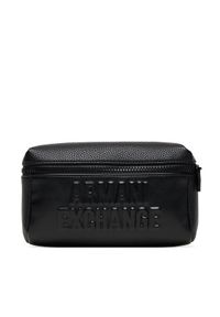 Armani Exchange Saszetka XM001624 AF17211 UC001 Czarny. Kolor: czarny. Materiał: skóra