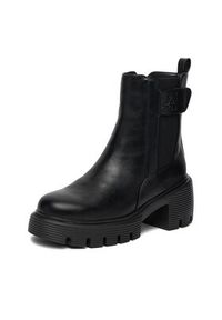 Nine West Botki CEO-FARIDA-01 Czarny. Kolor: czarny. Materiał: materiał #7