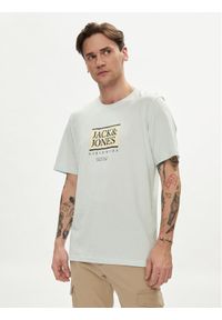 Jack & Jones - Jack&Jones T-Shirt Lafayette 12252681 Niebieski Standard Fit. Kolor: niebieski. Materiał: bawełna #1