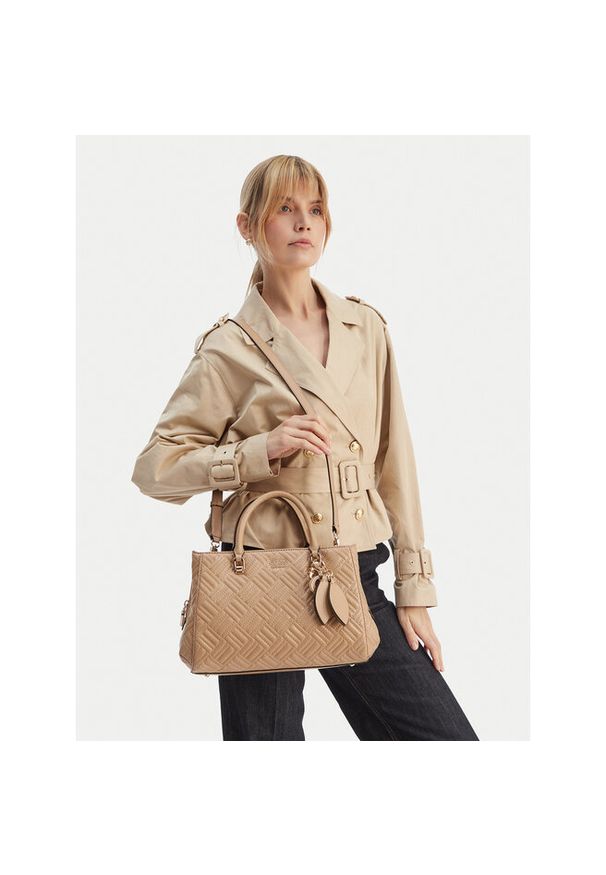 Torebka Guess. Kolor: beżowy