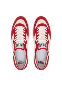 Diesel Sneakersy S-Leroji D-1 Low Y03489P8119 HA678 Czerwony. Kolor: czerwony. Materiał: zamsz, skóra #4