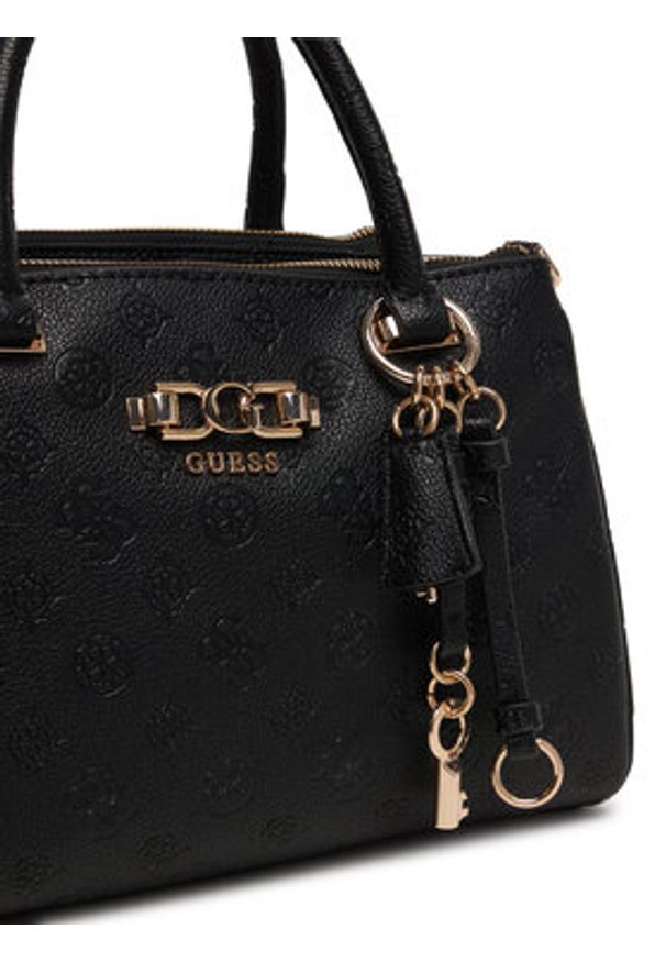 Guess Torebka Anise HWPD99 16060 Czarny. Kolor: czarny. Materiał: skórzane