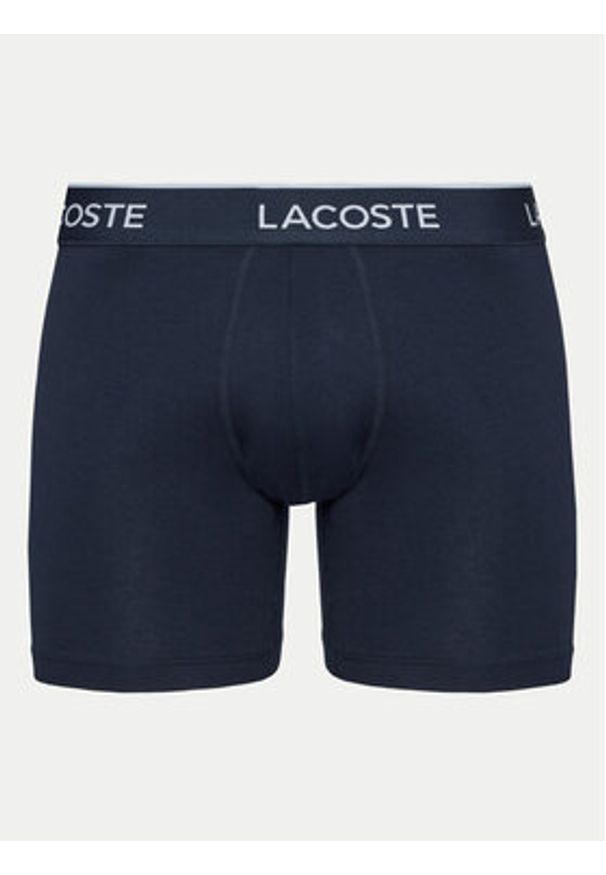Lacoste Komplet 3 par bokserek 6H3420 Kolorowy. Materiał: bawełna. Wzór: kolorowy