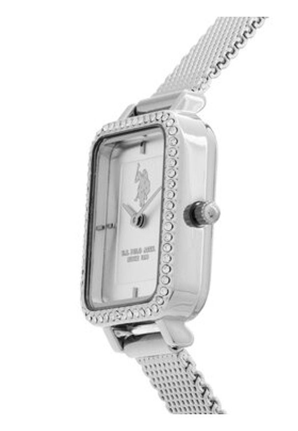U.S. Polo Assn. Zegarek Odette USP8385ST Srebrny. Kolor: srebrny